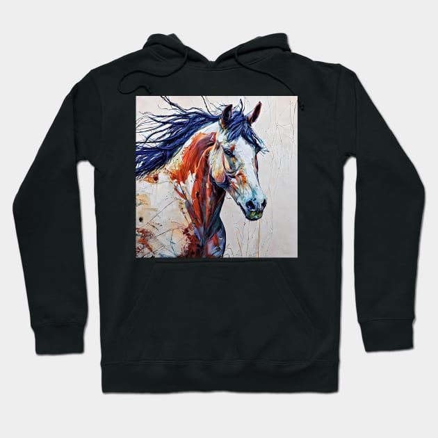 Wild steed Hoodie by bogfl